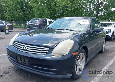 2003 Infiniti G35 Luxury Leather из США, поврежденный, VIN JNKCV51E33M312962